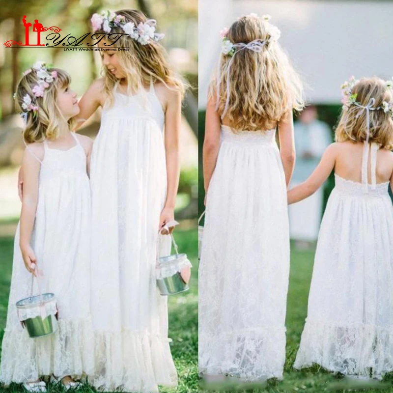 garden wedding flower girl dresses