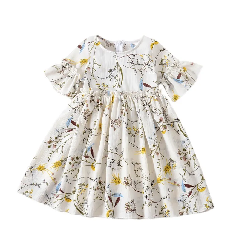 cotton chiffon dress