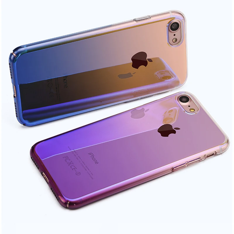 Suntaiho Phone Case For iPhone 7 Plus Hard Ultra thin Color Gradient Phone Case Cover For iPhone 6 6S Plus Protective Shell Case Suntaiho Phone Case For iPhone 7 Plus Hard Ultra thin Color Gradient Phone Case Cover For iPhone 6 6S Plus Protective Shell Case