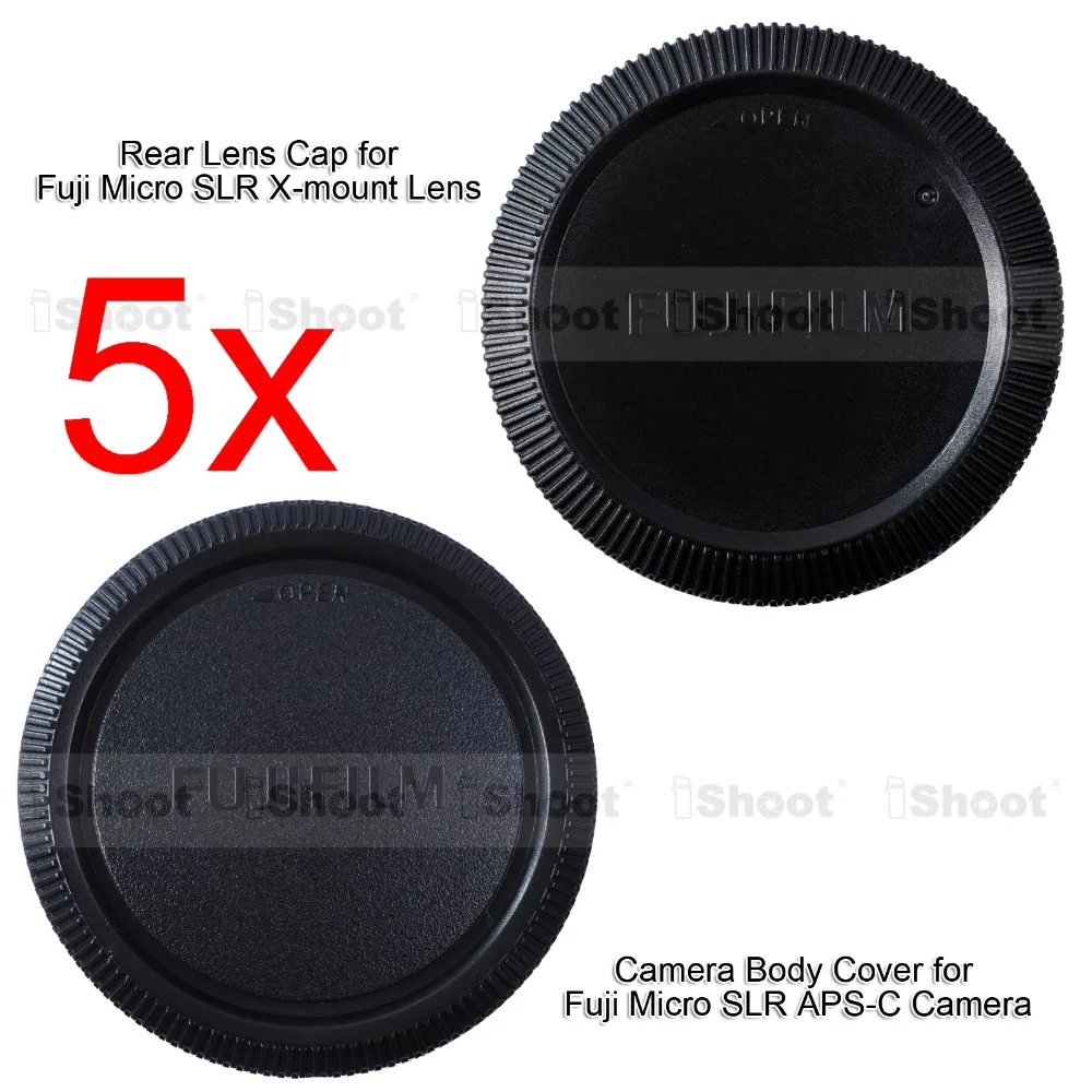 5 шт. крышка для фотоаппарата Fujifilm Micro SLR|rear cap|lens cap covercamera lens cover |