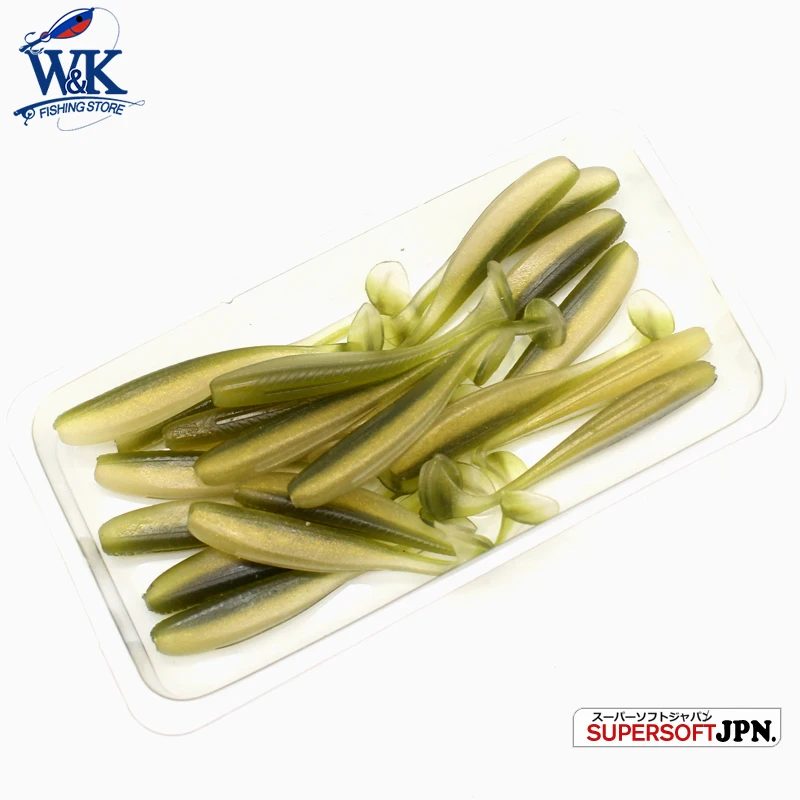 Маленькая приманка для рыбы 2 &quotT Tail Shad 20 шт./лот приманки с солью и вкусом мягкие