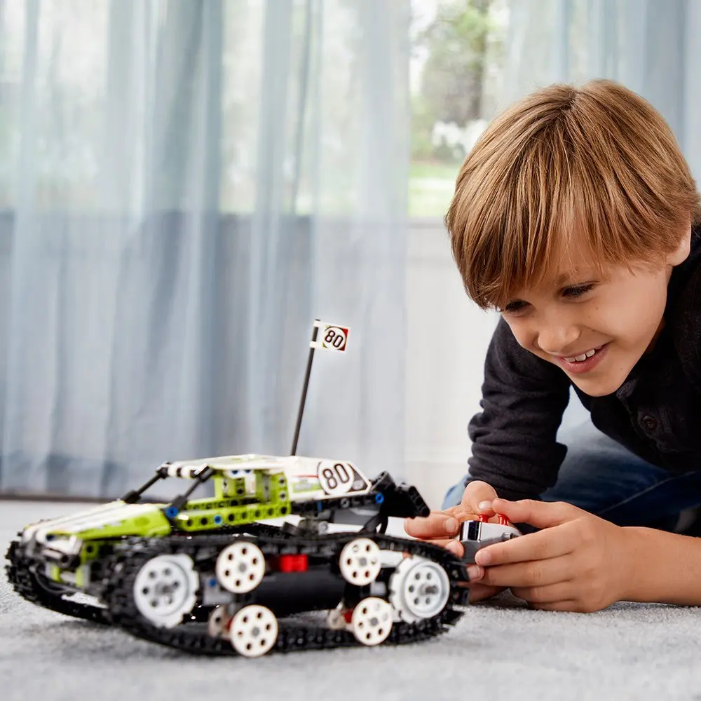 42065 Technic Series The RC Track Remote control Race Car Set Building Blocks Bricks Educational Toys