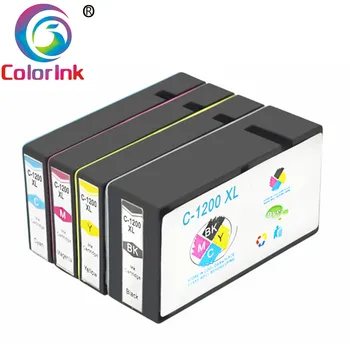 

ColoInk 4Pack for Canon PGI1200 PGI-1200 PGI 1200XL ink cartridge for Canon MAXIFY MB2020 MB2120 MB2320 MB2720 printer ink