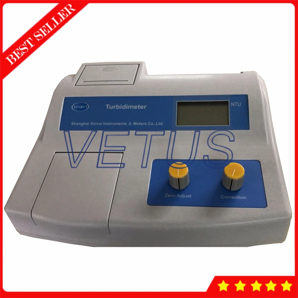 Lab Turbidimeter Turbidity Test Meter 90 Degree Scattered Light Measurement Principle Range 0 to 200NTU