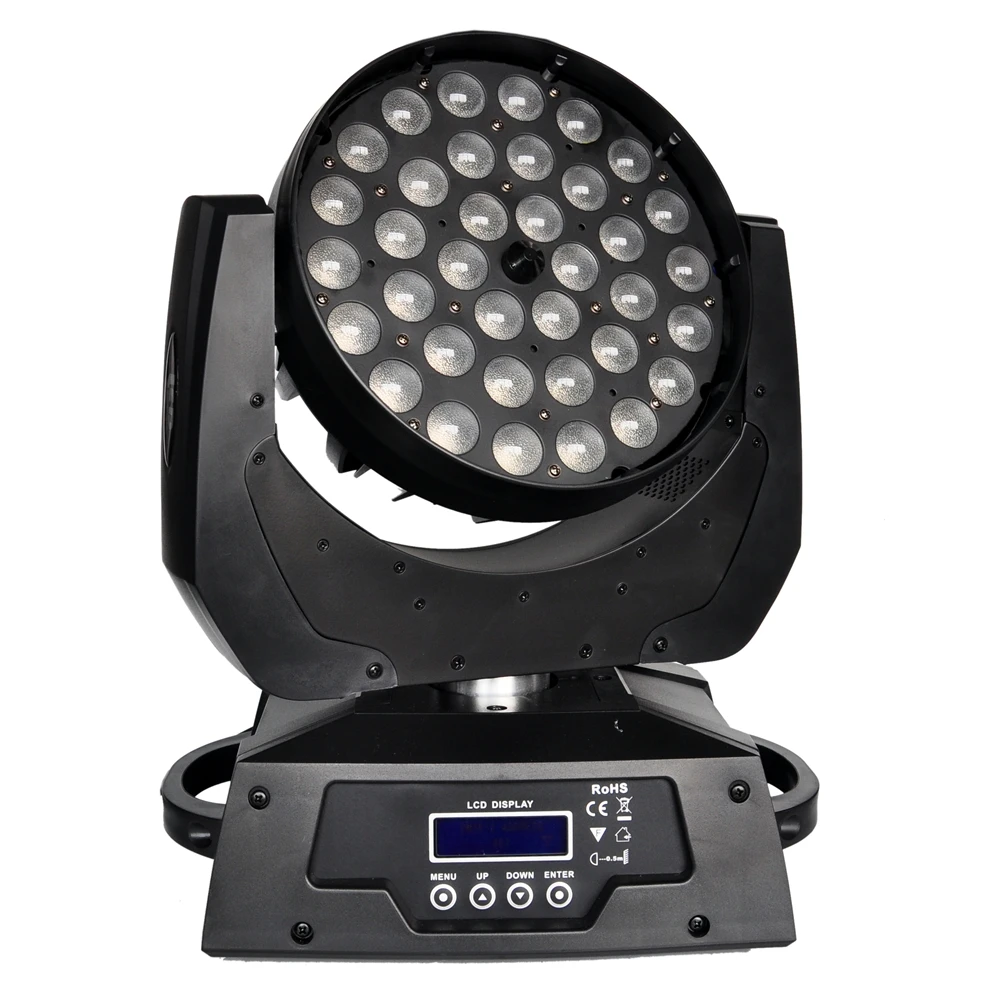 US $570.00 TIPTOP Stage Wash Zoom 450W Powerful LED Light Moving Head With 18W Quad Color RGBWAUV LedsZoom For Stage Wedding TPL622A