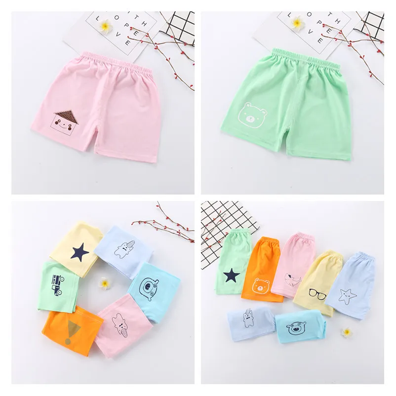 

Cartoon Kids Clothing Summer Children Cotton Shorts Boys Girls Clothes Short Trousers Baby Fashion Beach Pants Sport Shorts 1-6T