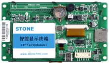 

7 Inch TFT Display Module with UART Interface + Program + Touch Support Any Microcontroller for Industry