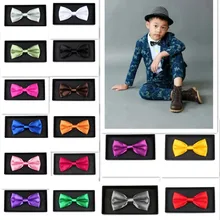 Newlyt детская Свадебная вечеринка регулируемая детская игрушка бант для ухода за питомцами галстук Одежда noeud papillon homme 50