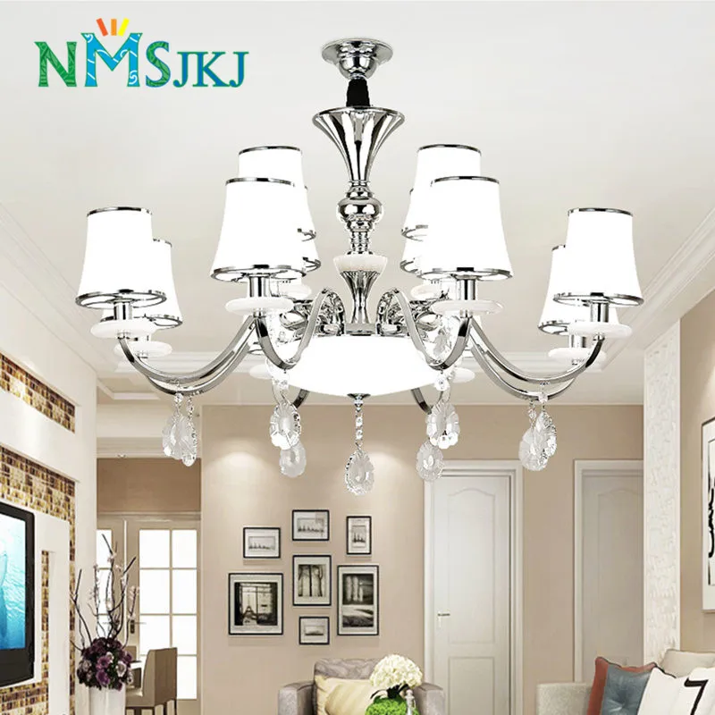 

Simple modern living room LED chandelier Jane European restaurant lamps atmosphere fashion led European bedroom study luxury