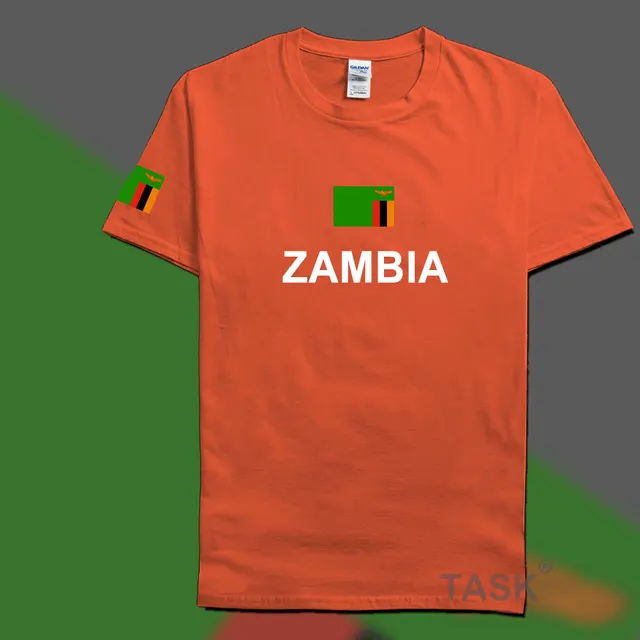 Republic of Zambia Zambian mens t shirts fashion 2017 jerseys' nation
