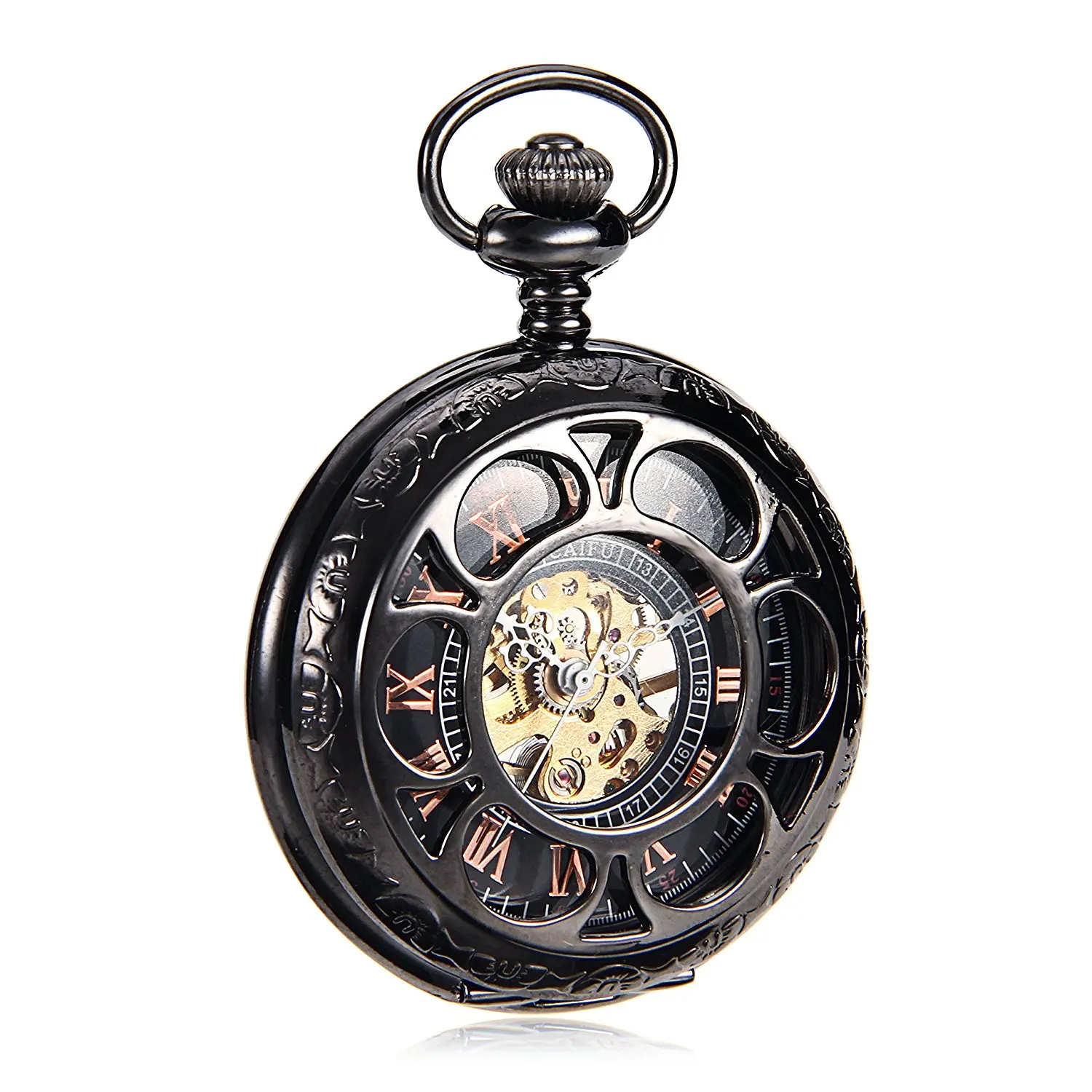 titanium pocket watch