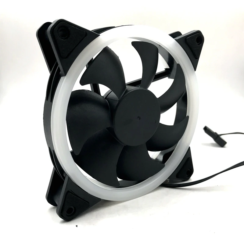 DC 12V Water Cooler Cooling Fans Led 120mm,Solar Eclipse Chassis,Silent Quiet Low Noise Level,for Computer Cpu Cooler PC Case