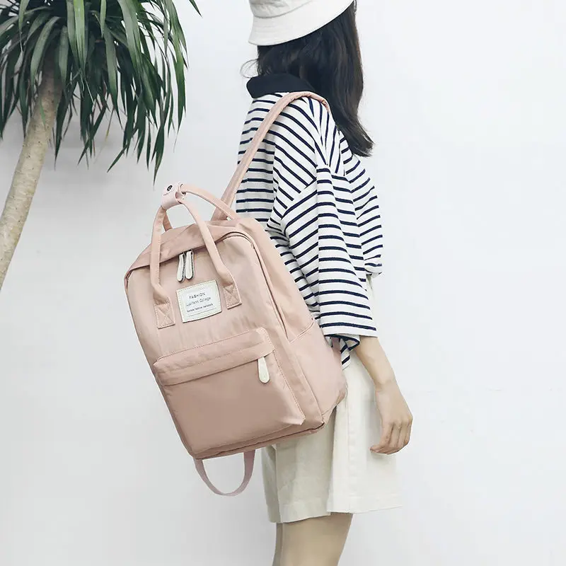 Mochilas de lona impermeables para mujeres mochilas escolares para niñas adolescentes Mochila grande para ordenador portátil Patchwork Mochila Kanken Mochila fresca Mochila 2018 Mochilas de lona impermeables para mujeres mochilas escolares para niñas adolescentes Mochila grande para ordenador portátil Patchwork Mochila Kanken Mochila fresca Mochila 2018