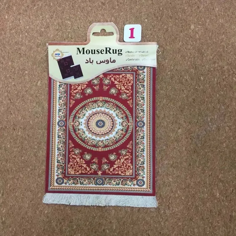 Mairuige 27*18 سنتيمتر الفارسي السجاد لوحة الماوس المطاط المخملية المواد المنزل الديكور مكتب كمبيوتر محمول وسادة وسادة لعبة