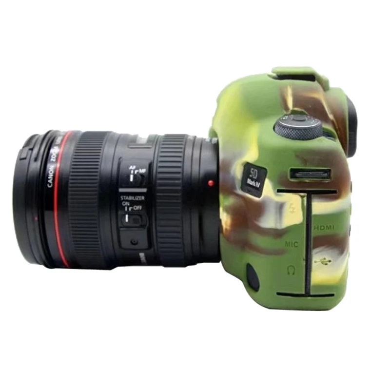 Colorful Silicone Camera Video Case Bag For Canon 5D4 5D Mark IV