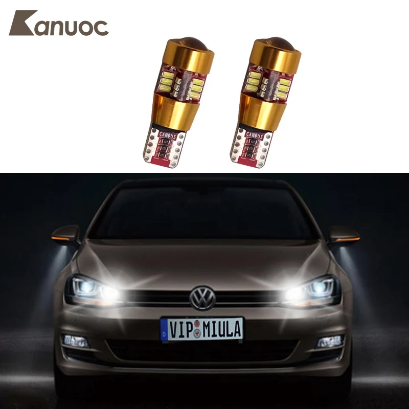 Buy 2x T10 W5W Car LED Canbus Parking Clearance Lights