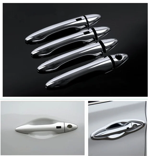 FUNDUOO для Hyundai IX35 Tucson 2009 2010 2011 2012 2014 новая хромированная накладка на дверную ручку