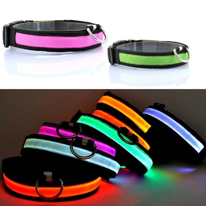 Luminous Dog Collar Honden Halsband Luminous Collar for Dogs Safety