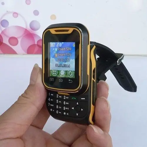 cell phone wrist watch