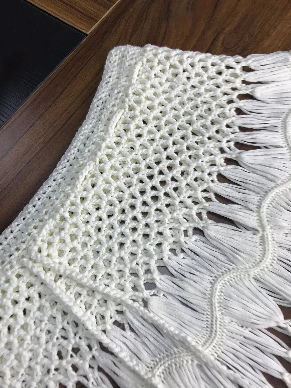 Boho Cotton Crochet Knitted Mini Skirts Women Summer High Waist Beach Hollow Out Mini Skirt Cool Girls Bikini Bottom 2019 TS57 (9)
