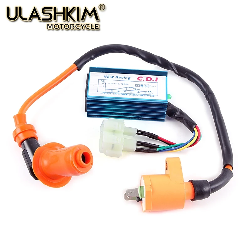 Гоночный CDI GY6 50 125 150 Катушка зажигания для скутер мопед 50CC 150CC/для скутера