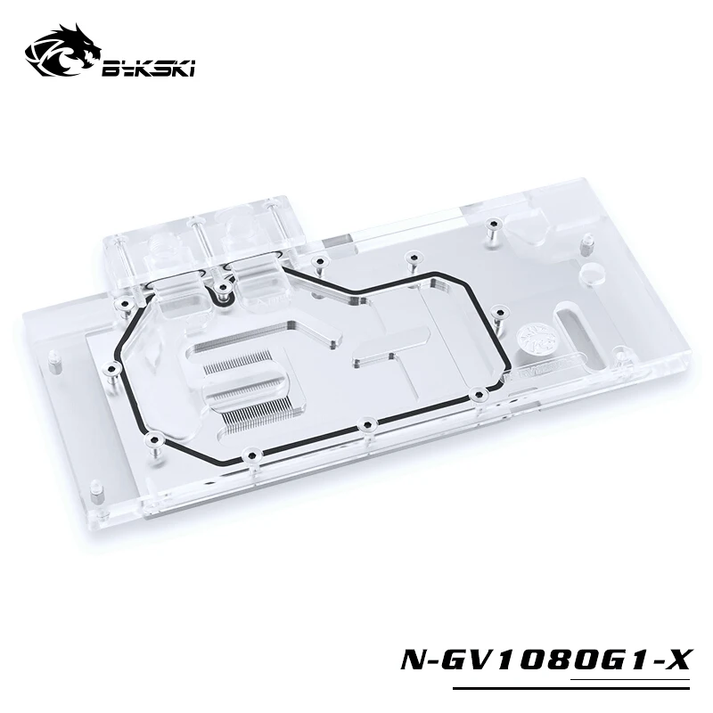 BYKSKI Water Block use for GIGABYTE GTX1080/1070-G1-GAMING rev1.0/GV-N1080WF2 1.0/Full Cover GPU Ca