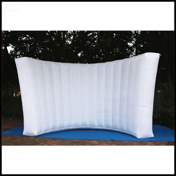 

Free shipment 3.5m width New design hot sale attractive durable inflatable wall