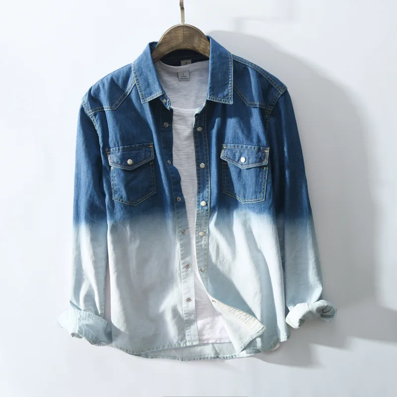 Faded jeans shirt Clearance