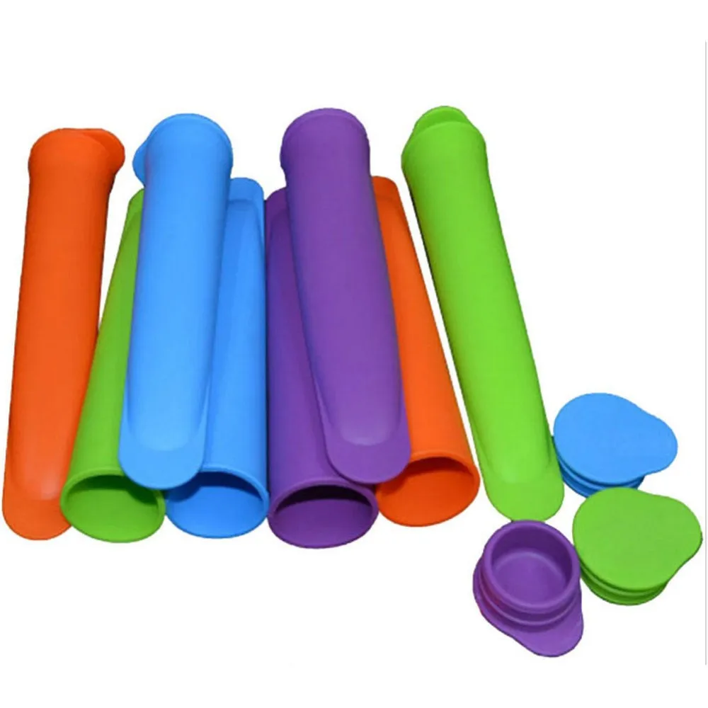 

1 Pcs New Fashion Cute Silicone Home DIY Ice Cream Maker Mould Jelly Lolly Popsicle Mold