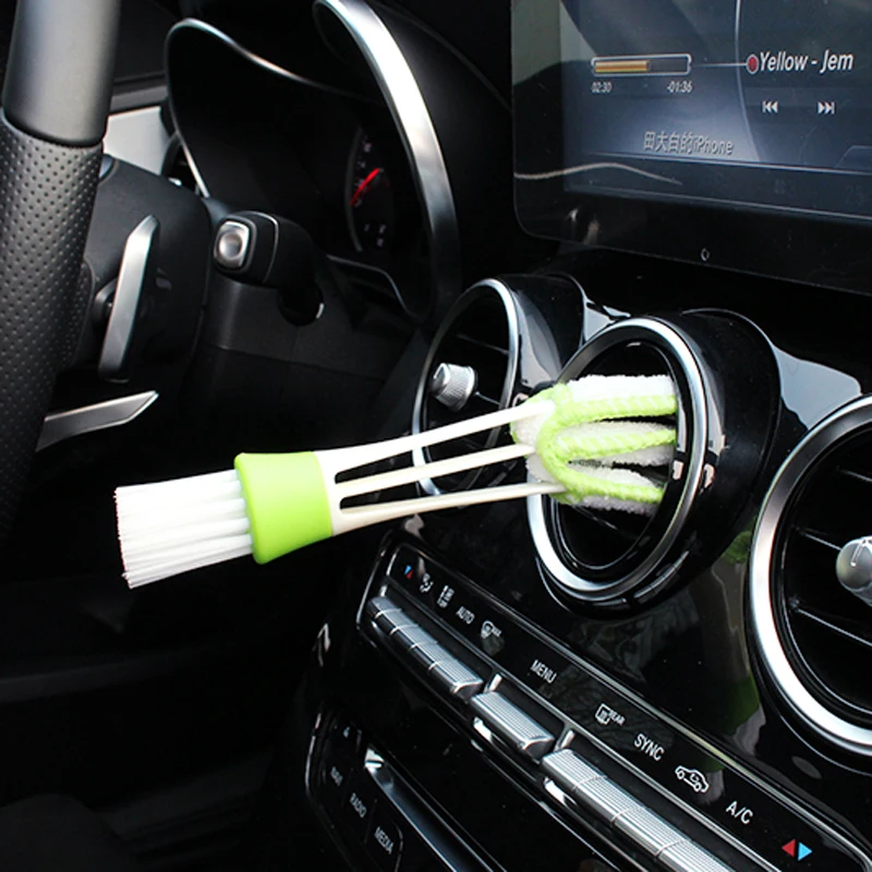 Us 1 47 26 Off Car Air Outlet Vent Brush Interior Accessories For Porsche Cayenne Macan Macan S Panamera Cayman Carrera Porsche911 918 Boxster In