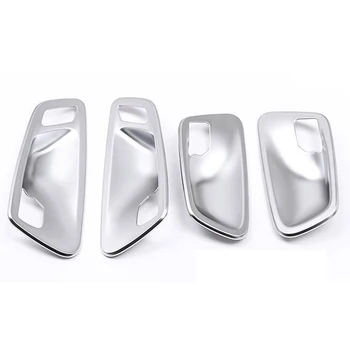 

Car ABS Door Handle Bowl Cover Sticker Sequins Decoration trim For BMW 218i 220i Gran Tourer F46 Accessories car styling