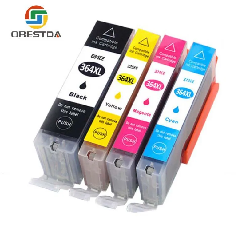 Obestda 364xl совместимый картридж с чернилами Замена для HP 364 XL Deskjet 3070A 7510 photosmart 5510 5515