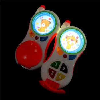

1PCS Funny Baby Toys With Sound And Light Child Music Phone Learning Study Baby Cell Phone Toys Educational Toy