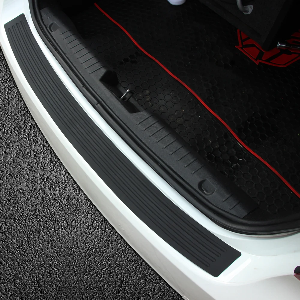 

New Rubber Rear Guard Bumper Protector Trim Cover For Land Rover LR2 LR3 LR4 Range Rover Sport Defender Discovery Freelander