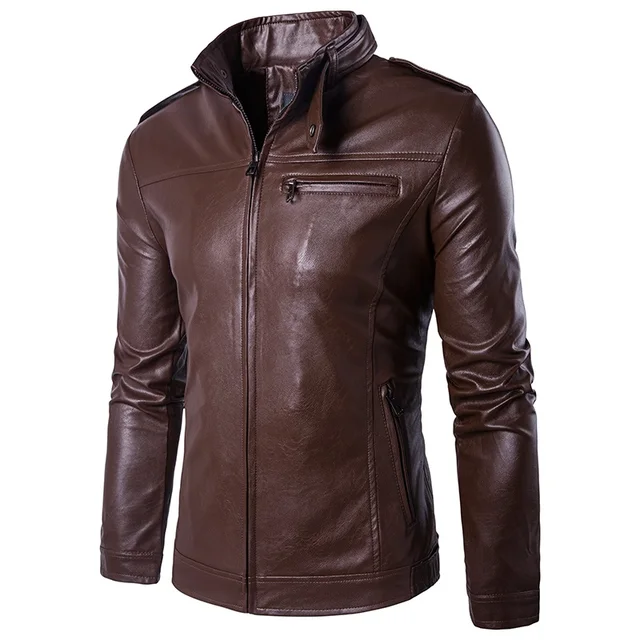 white leather biker jacket mens