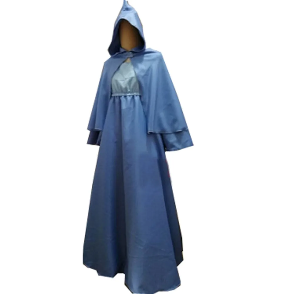 

2018 Fairy Godmother Cosplay Costume Gown Cinderella Godmother Halloween Party Cosplay Costumes Custom Made for Adult