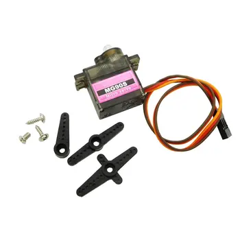 

1pcs MG90S Micro Metal Gear High Speed Servo motor for RC Helicopter Plane Car Boat Kids toy DIY Accessory
