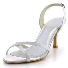 Tacones altos sommer hochzeit absatzschuhe alias cristalinas satin party sandalen OL brautjungfer schuhe abend RR-121 YY
