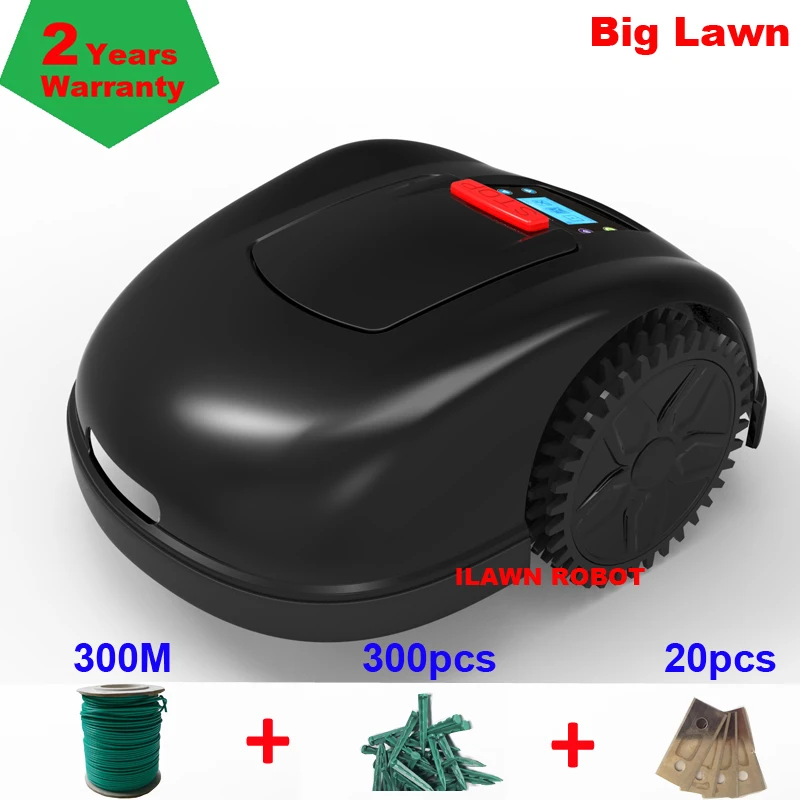 

5th Gerneration Smartphone APP Robot Lawn Mower E1600T With 13.2ah Lithium Battery, GYROSCOPE Function