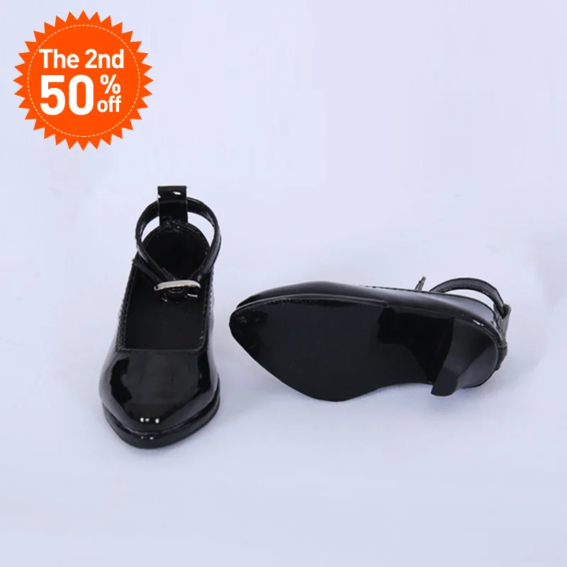 

Shoes For BJD doll leather shoes Toy Mini Doll Shoes 1/3 For switch BJD Dolls WX3-46 black /45 white 3 colors Doll Accessories
