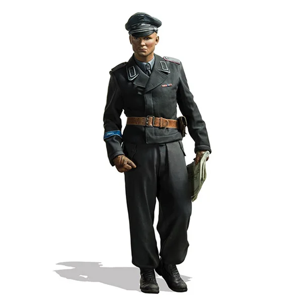 1/35 Scale Unpainted Resin Figure panzer Leutnant collection figure | Игрушки и хобби