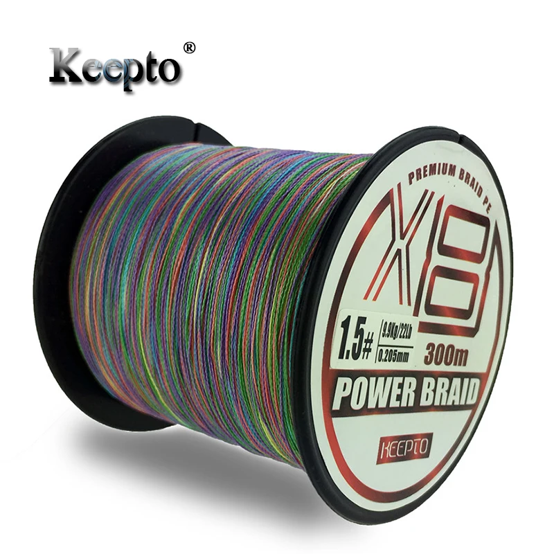 300M Fishing Line PE Braided Wire Pesca Multi color Durable Braided