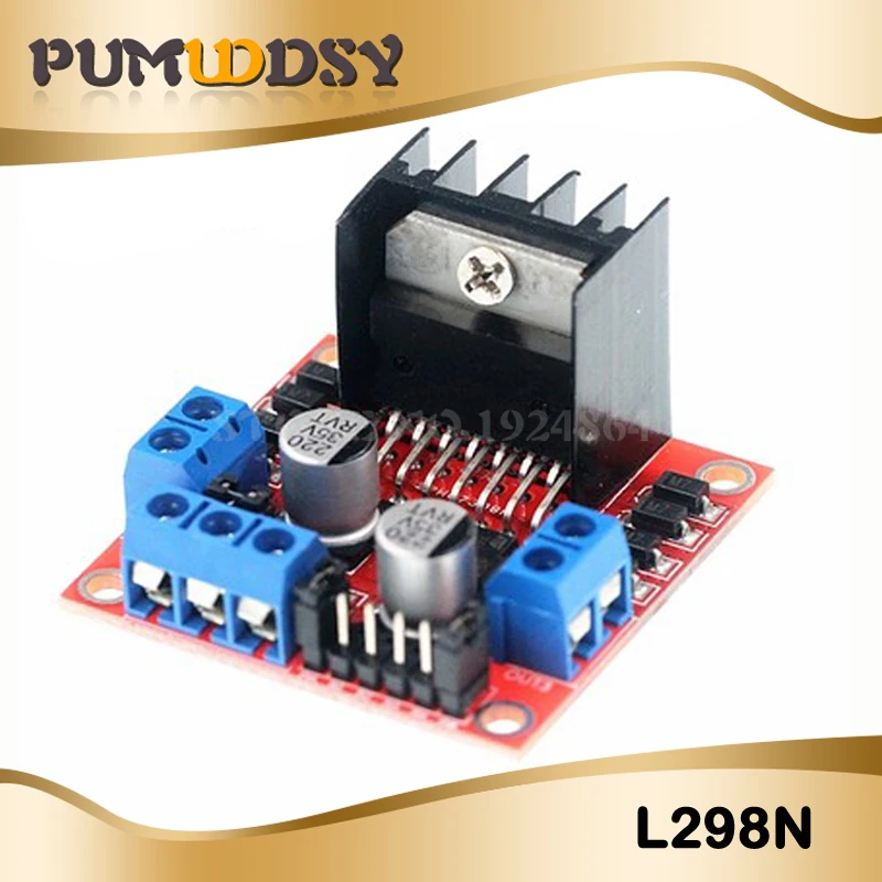 

1pcs New Dual H Bridge DC Stepper Motor Drive Controller Board Module L298N MOTOR DRIVER new