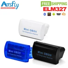 Горячие Мини OBD II ELM327 Bluetooth OBD2 автомобиля диагностический интерфейс читателя Кода Бесплатная доставка