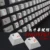 Enjoypbt keyboard mechanical keyboard keyboarded hot 117 keycaps cherry profile sublimation black on black japanese russain