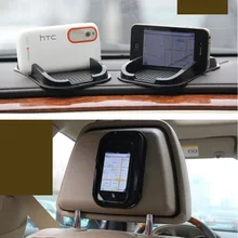 2 в 1 мягкий силиконовый Автомобильный кронштейн для телефона gps с противоскользящим ковриком для приборной панели автомобиля солнцезащитные очки монеты держатель мобильного телефона крепление