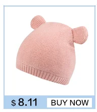 Милая хлопковая детская шапка с ушками для новорожденных, бархатная теплая зимняя шапочка для маленьких девочек, шапка на шнуровке для младенцев с помпонами, весенняя шапка для малышей
