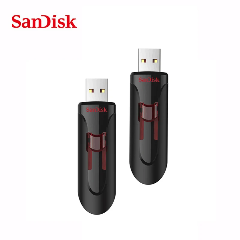 SanDisk CZ600 USB флеш накопитель 32 Гб 64 16 128 ГБ Супер Скоростной 3 0|USB флэш-накопители| |
