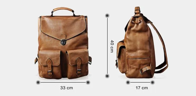Новый для мужчин замшевые рюкзак ретро из натуральной кожи ноутбук сумка Мужской винтажный замок Путешествия Рюкзаки