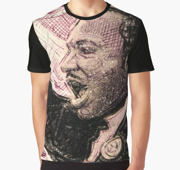 All Over Print T Shirt Men